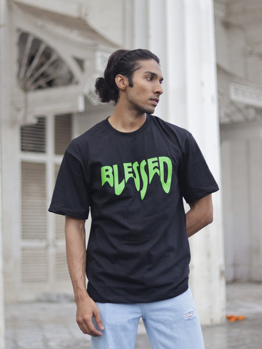 ISHO Blessed Oversized Tee - Black ISHŌ Clothing Co