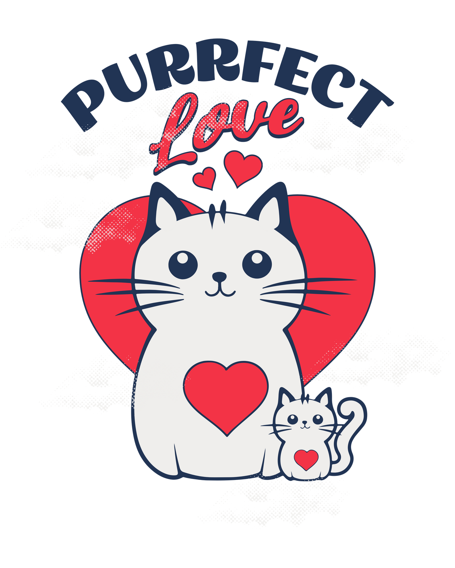 ISHO "Purrfect" Oversized Tshirt