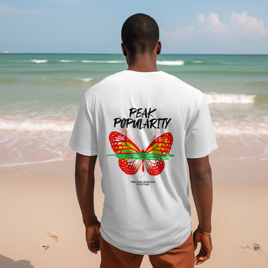 ISHO "Peak Popularity" Back Print Oversized T-shirt 2