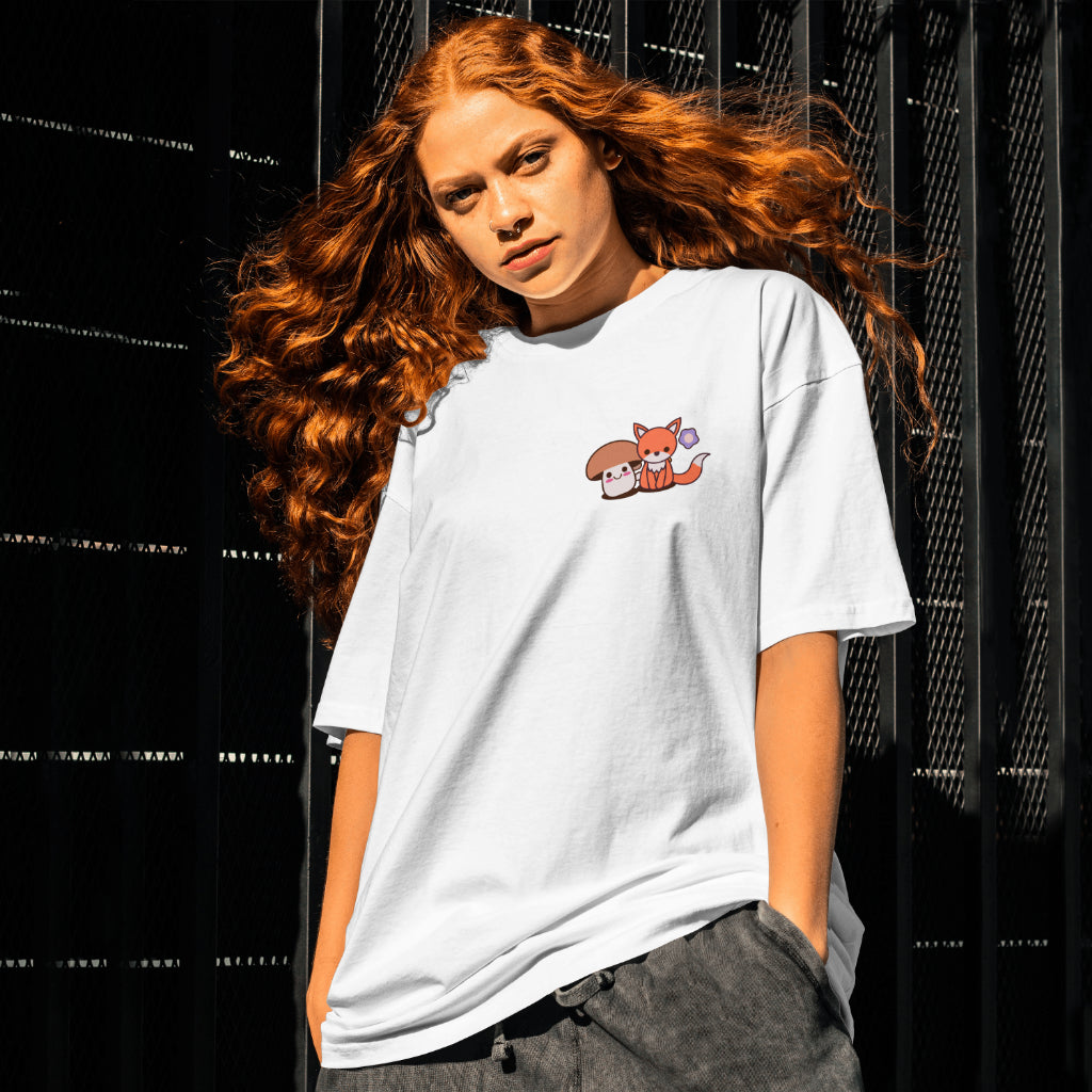 ISHO "Lets Grow Together" Oversized Back Print Tshirt