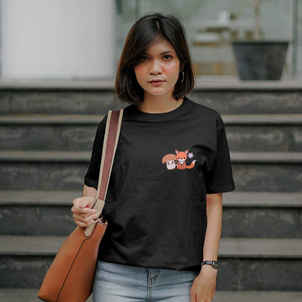 ISHO "Lets Grow Together" Oversized Back Print Tshirt