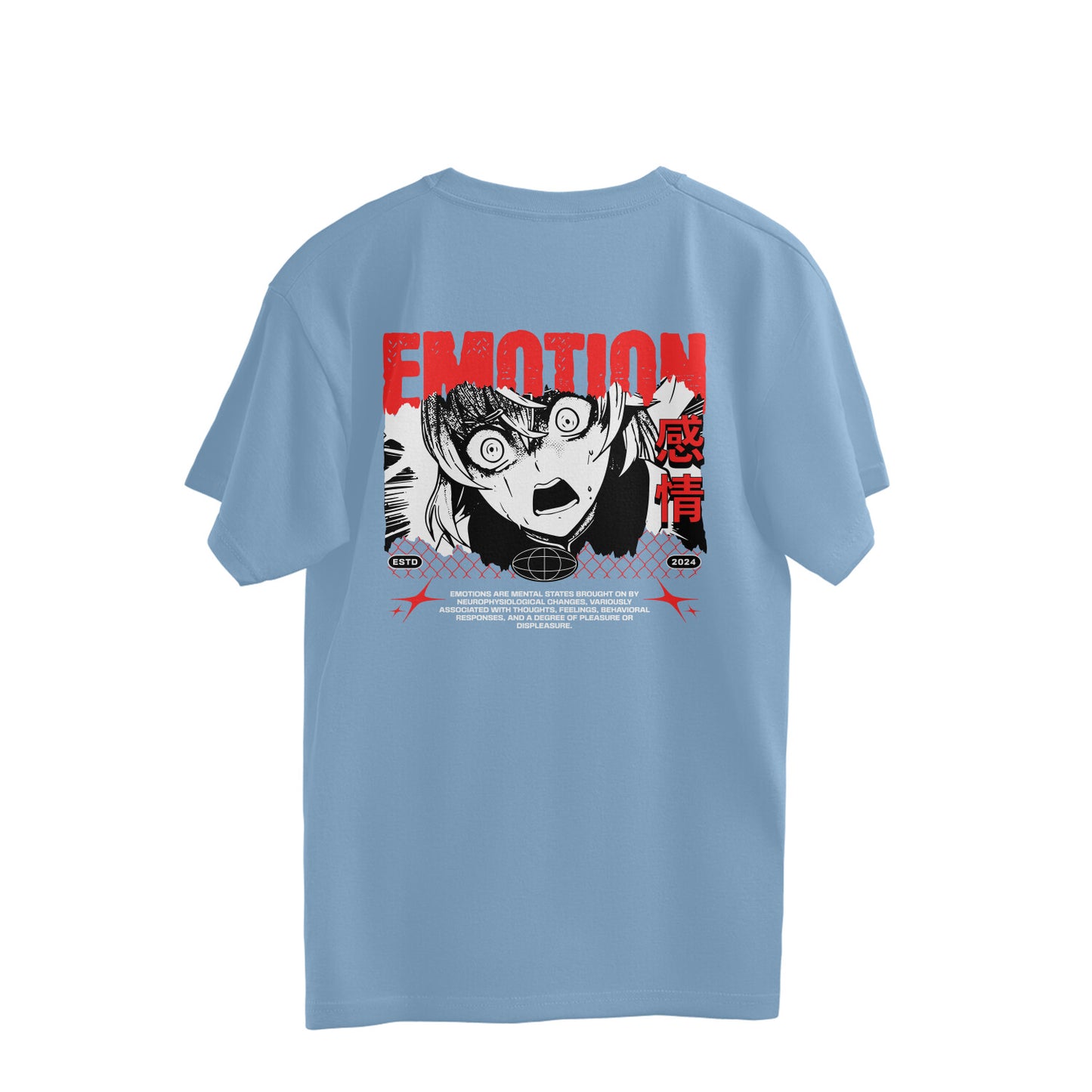ISHO " Emotion" Back Print Tshirt