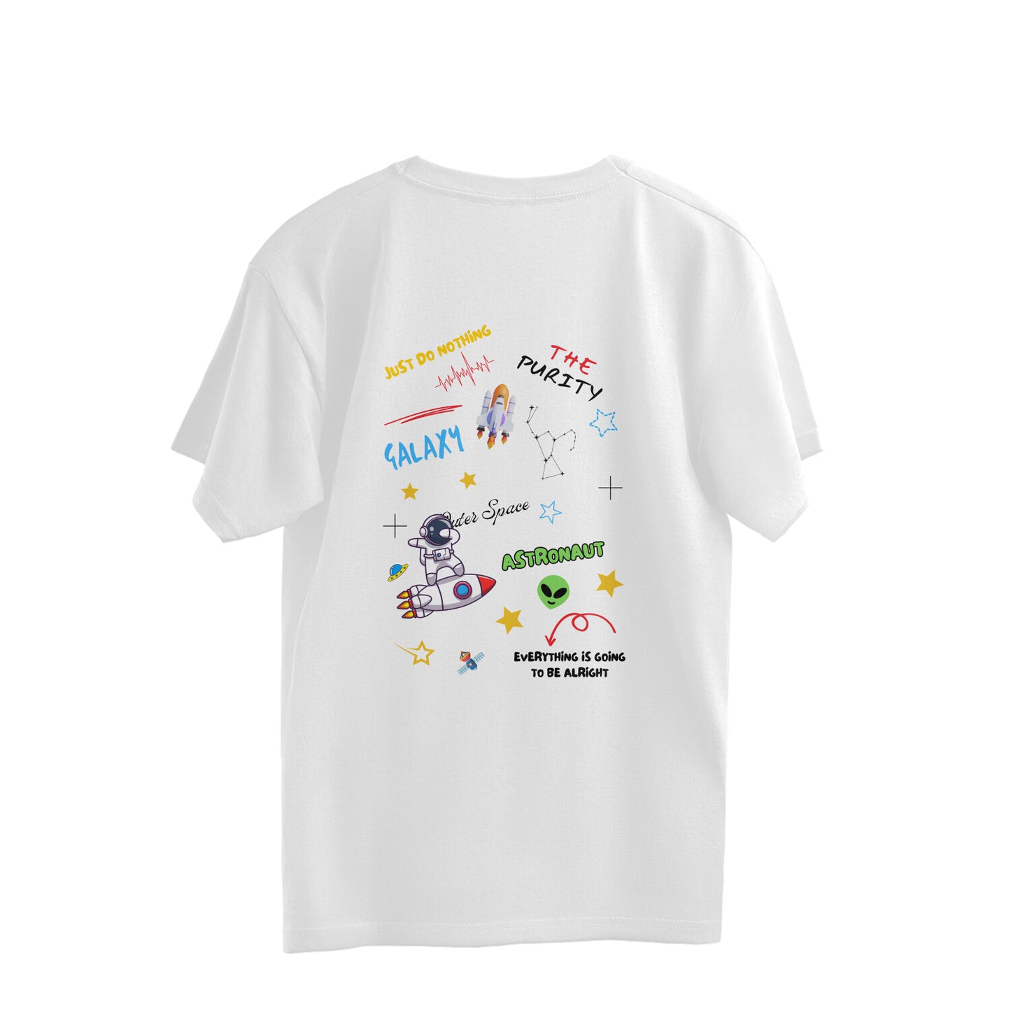 ISHO SPACEMAN Oversized Tshirt