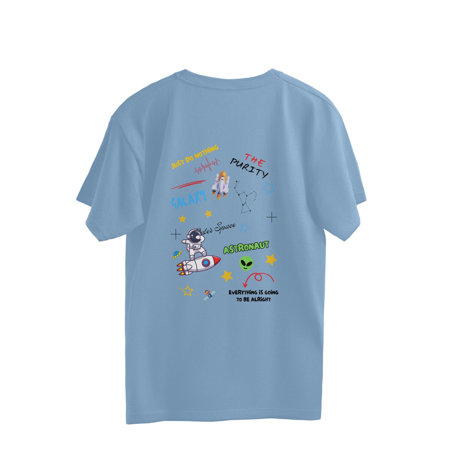 ISHO SPACEMAN Oversized Tshirt