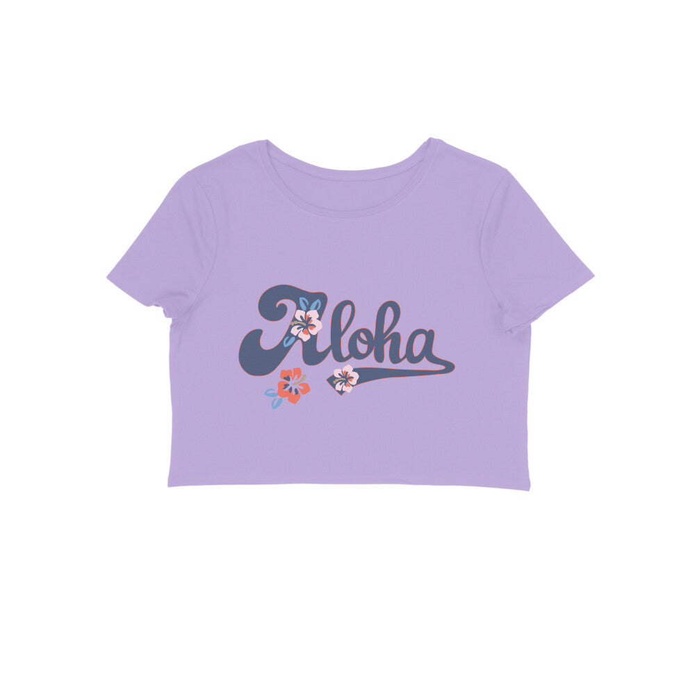 ISHO "Aloha" Crop Top