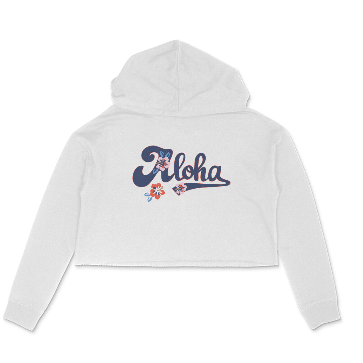 ISHO "Aloha" Crop Hoodies