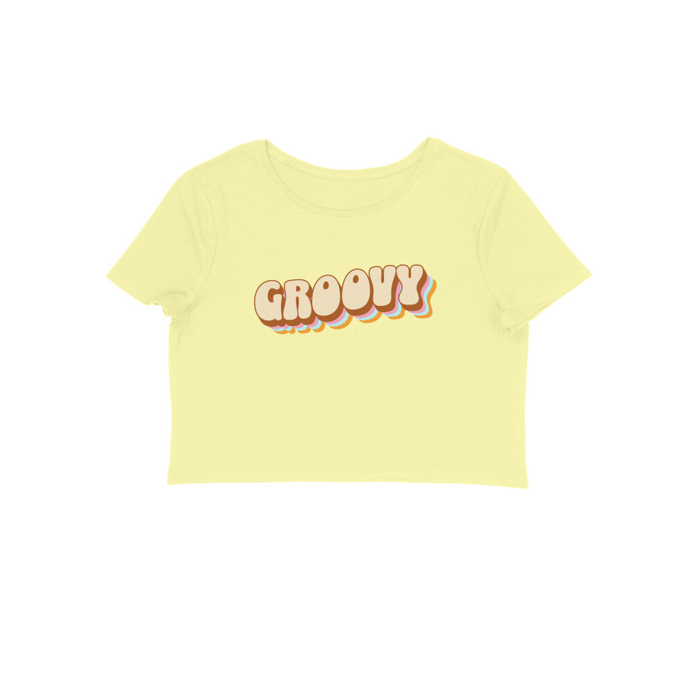 ISHO " Groovy " Crop Top