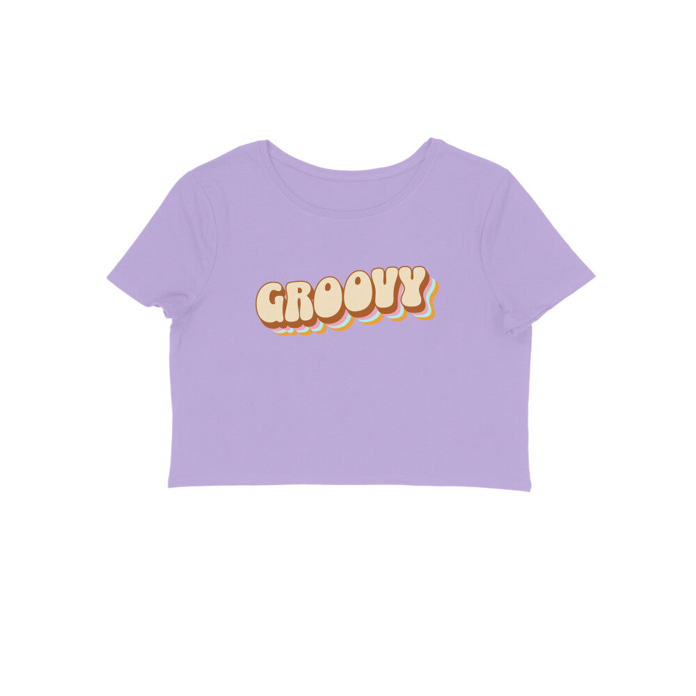 ISHO " Groovy " Crop Top