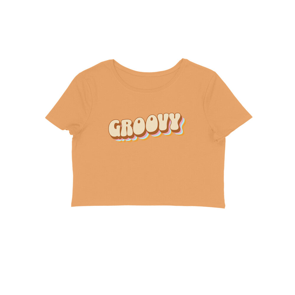ISHO " Groovy " Crop Top
