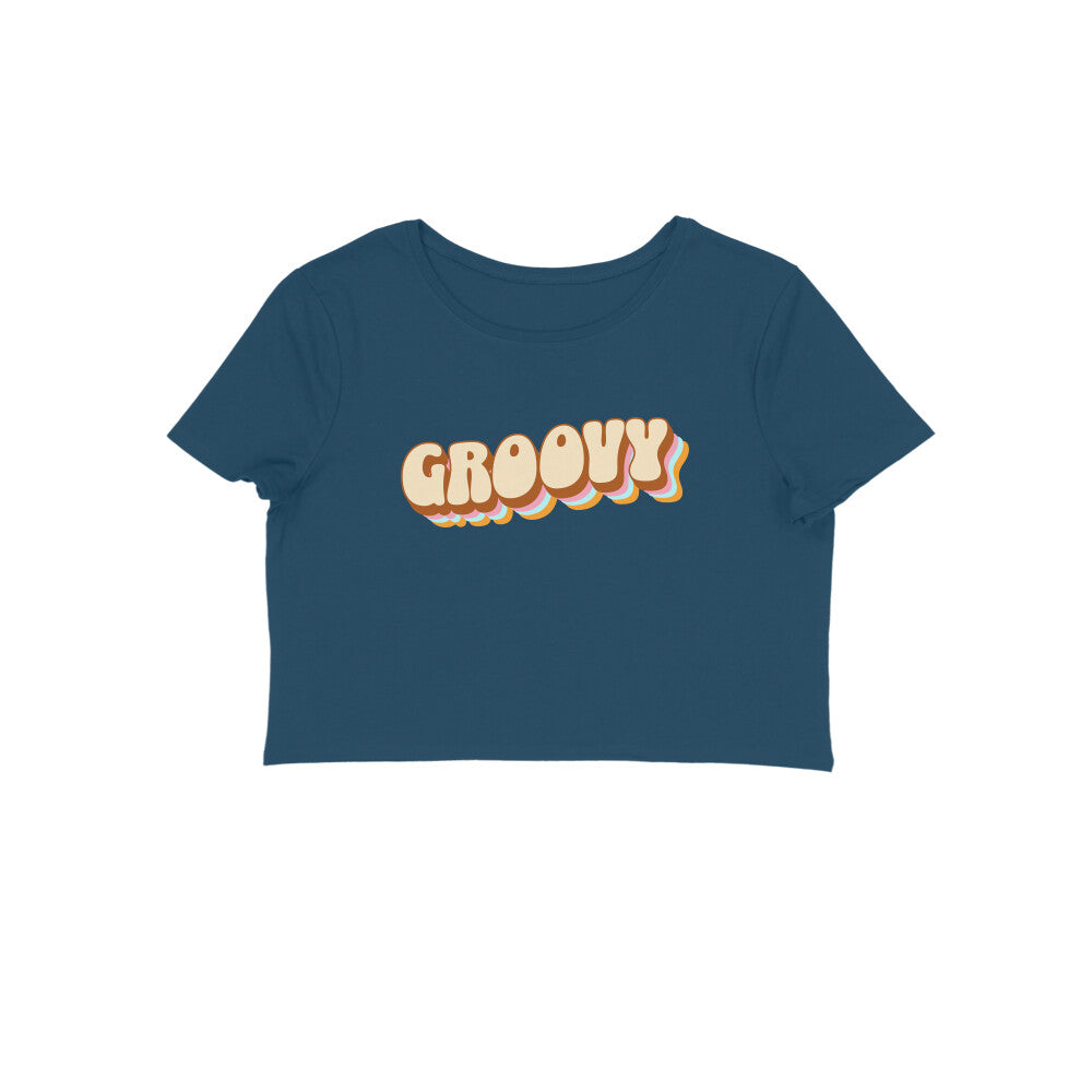 ISHO " Groovy " Crop Top