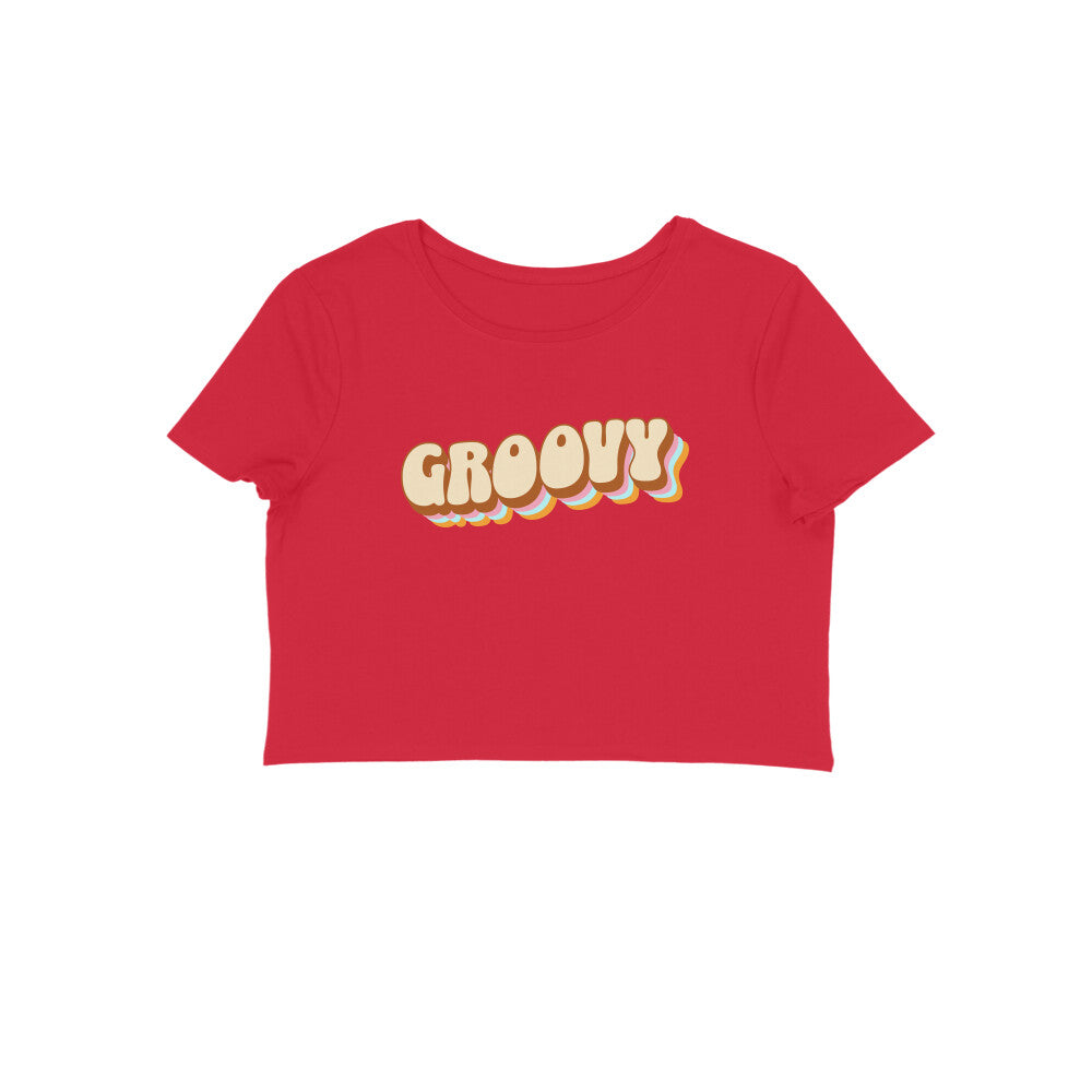 ISHO " Groovy " Crop Top
