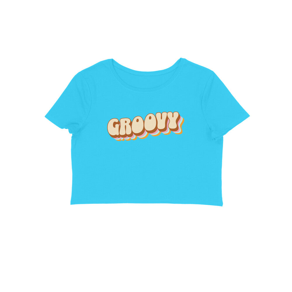 ISHO " Groovy " Crop Top