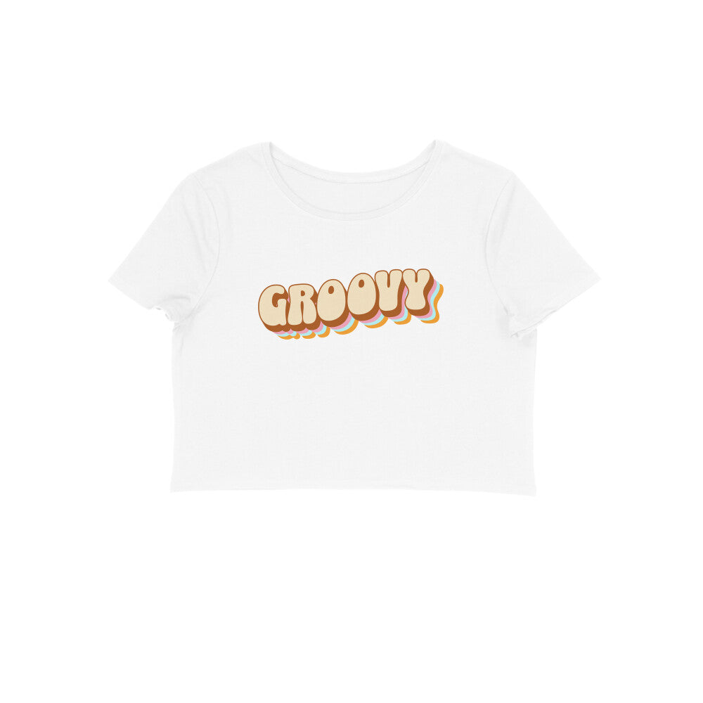 ISHO " Groovy " Crop Top