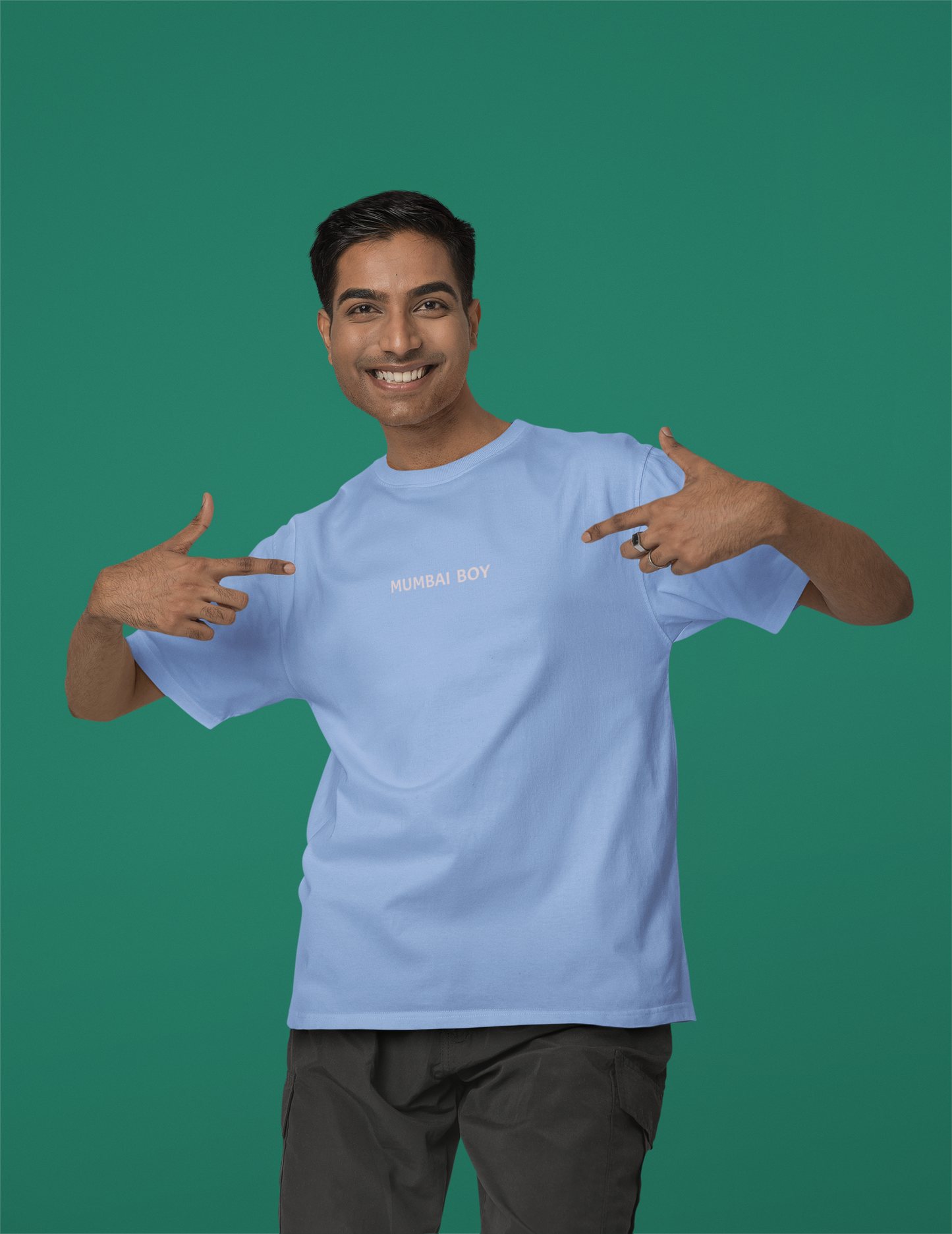 'Mumbai Boy' Oversized Tshirt