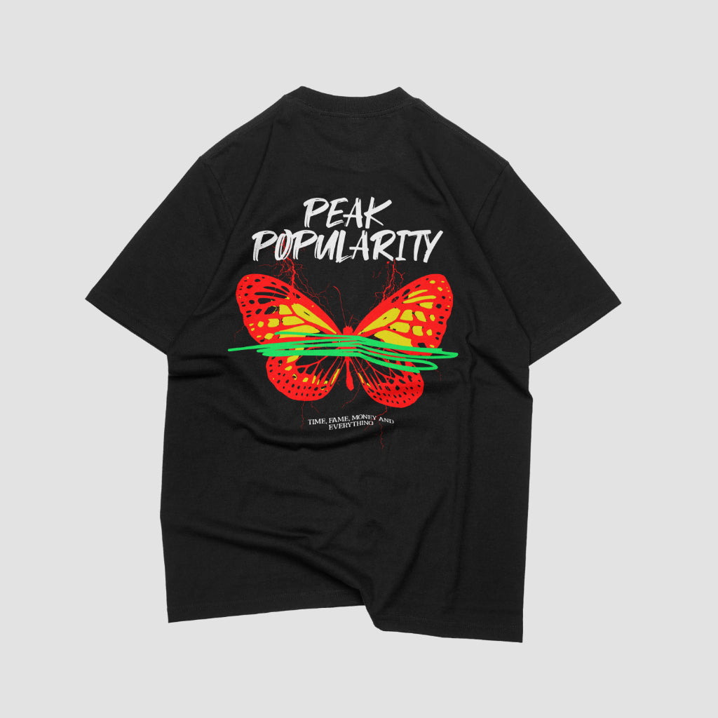 ISHO "Peak Popularity" Back Print Oversized T-shirt 2