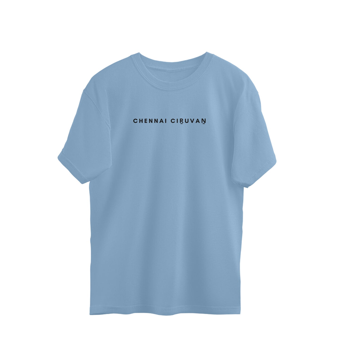 Chennai Ciṟuvaṉ (BOY) Oversized Tshirt