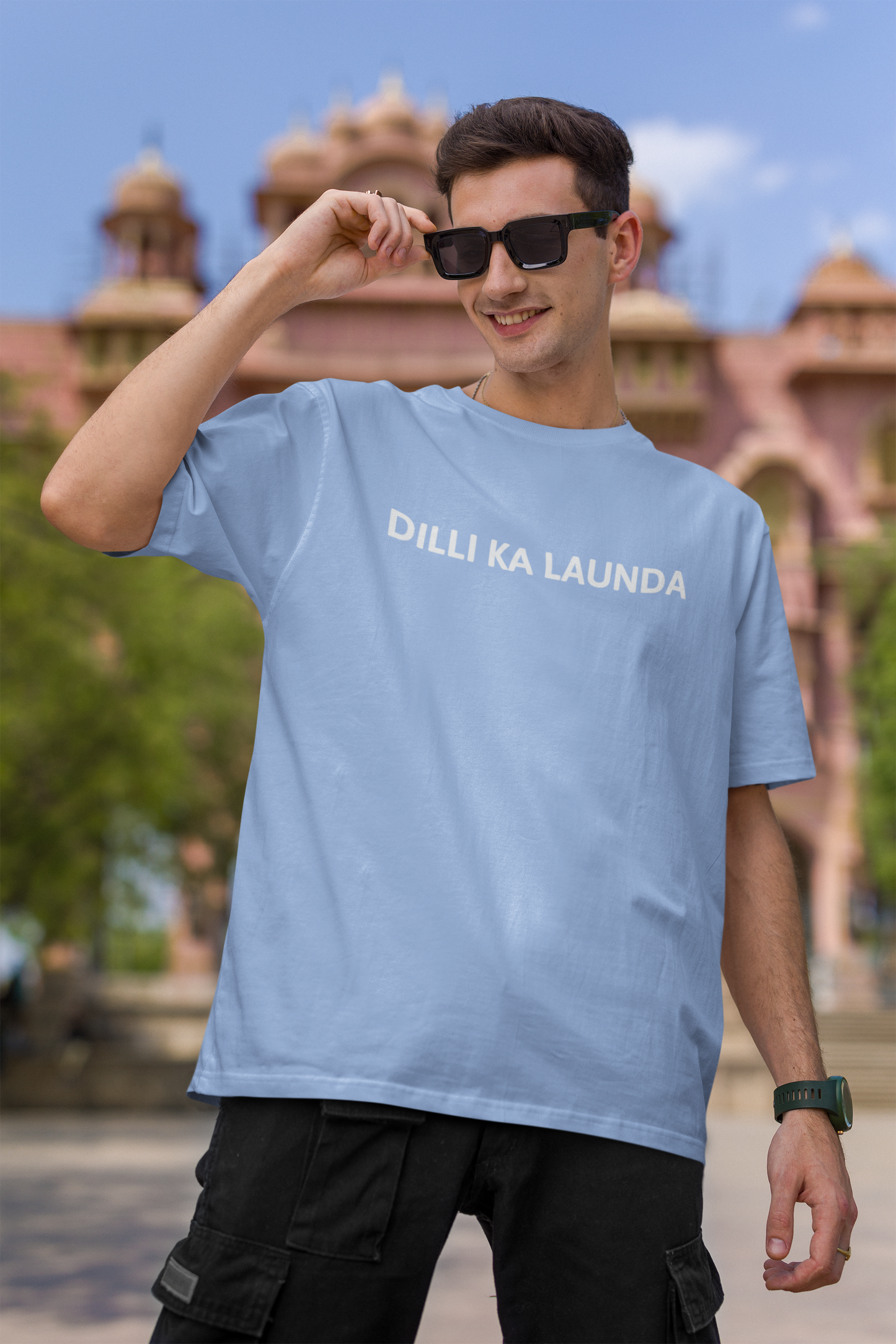 ISHO ' Dilli Ka Launda ' Oversized Tshirt Delhi